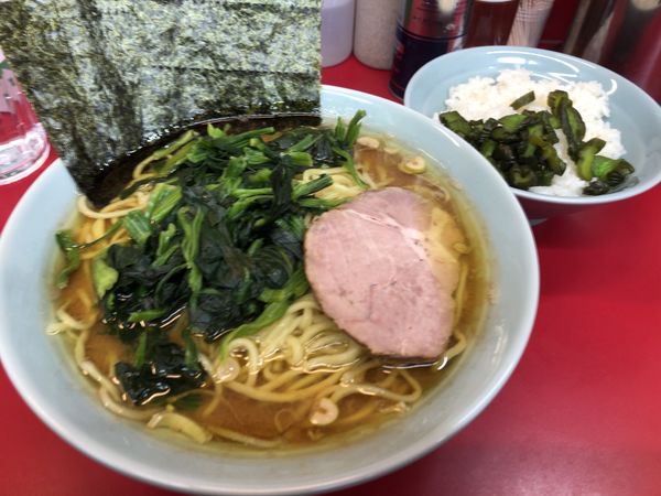 「ラーメン」@横浜ラーメン 武蔵家 大宮店の写真