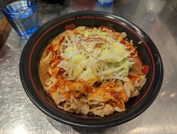 「紅ラーメン890円」@麺創研 紅 府中の写真