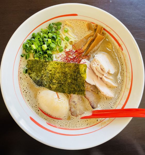 「特製海老むじゃきそば」@麺屋 むじゃきの写真