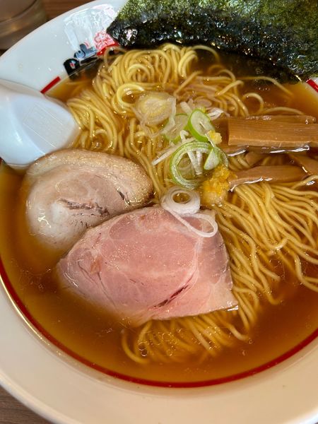 「中華そば　大盛」@晴れる屋の写真