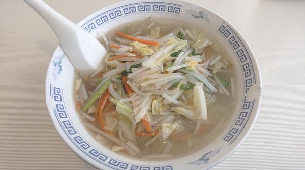 「タンメン 450円」@塩子屋食堂の写真