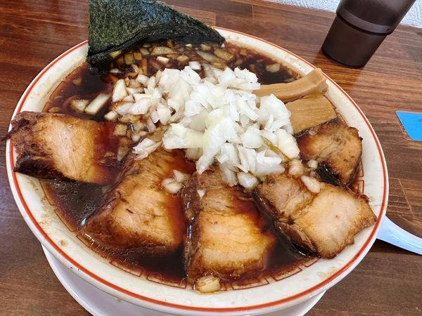 「チャーシューメン＋半チャーハン」@柏 濃麺や 39名の写真