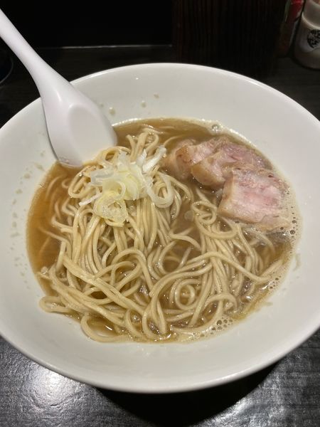 「肉そば 小」@自家製麺 伊藤 銀座店の写真