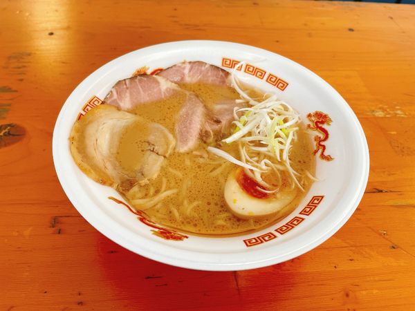 「焼きあご鶏白湯」@大つけ麺博 2022の写真