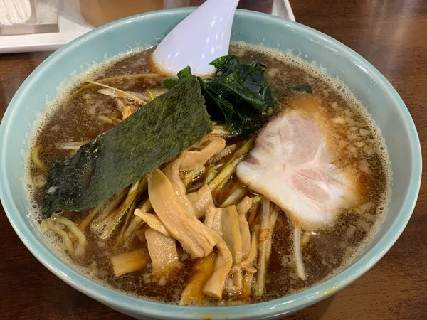 「とんこつ正油千切りネギラーメン」@博多ラーメン 長浜や 笹塚店の写真