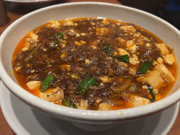 「麻婆麺」@SHIBIRE NOODLES 蝋燭屋 表参道ヒルズ店の写真