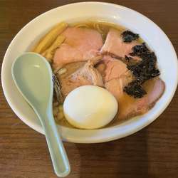 肉増し豊岡煮干し蕎麦＋ダシ注入式味玉