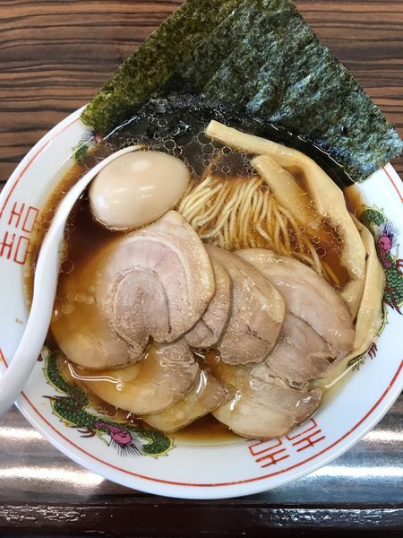 「特製 中華そば」@中華そば わた辺の写真