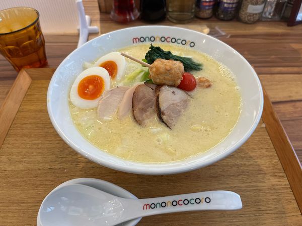 「特製鶏白湯ラーメン」@もののこころ 東松戸店の写真