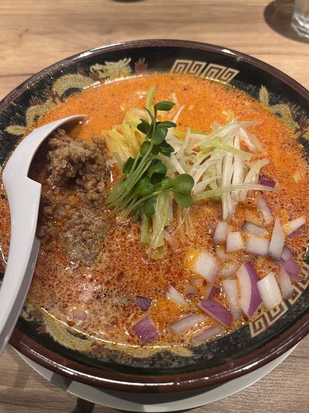 「坦々麺」@麺飯食堂の写真