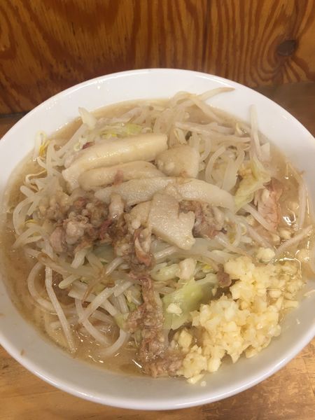 「小豚ラーメン　930円」@ラーメン二郎 前橋千代田町店の写真