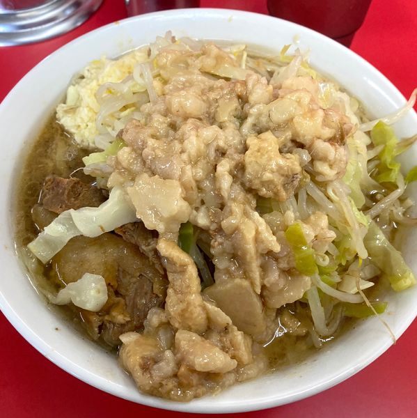 「小ラーメン 麺少なめ 850円」@ラーメン二郎 柏店の写真