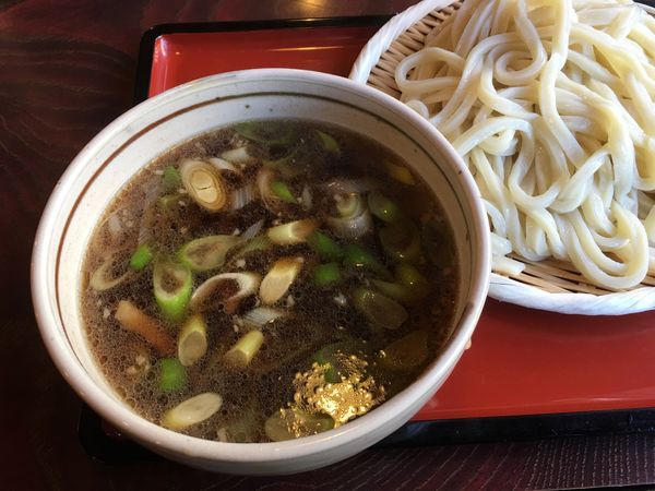 「鴨汁うどん大盛り」@徳一うどんの写真