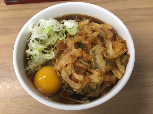 「天玉そば」@そばうどん勝田の写真