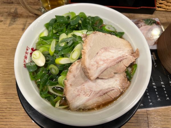 「ねぎまみれラーメン」@神戸南京町皇蘭の写真