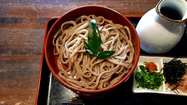 「割子そば」@ごはん屋 綿の花の写真