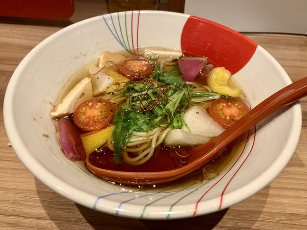 「ヴィーガン醤油1300円」@ソラノイロ NIPPONの写真