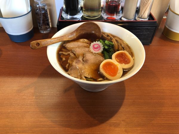 「特製生姜醤油ラーメン」@生姜醤油ラーメンふたごの写真