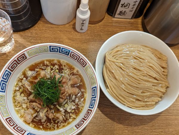 「数量限定豚煮込みつけ麺大」@中華そば 桐麺 総本店の写真