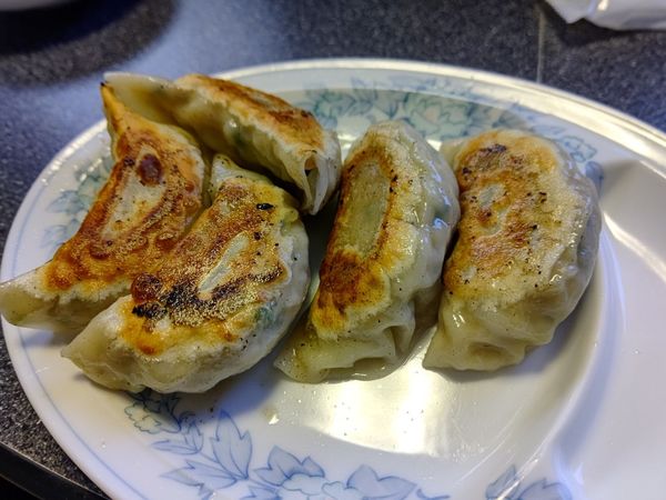 「ギョーザ(5個)544円」@中国料理 你好の写真