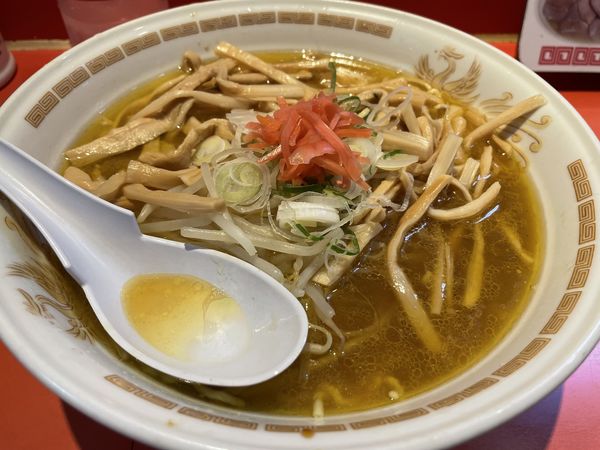 「メンマ麺大盛」@一龍の写真