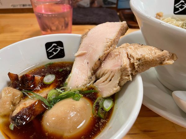 「特盛鶏つけ蕎麦」@中華そば 髙野の写真