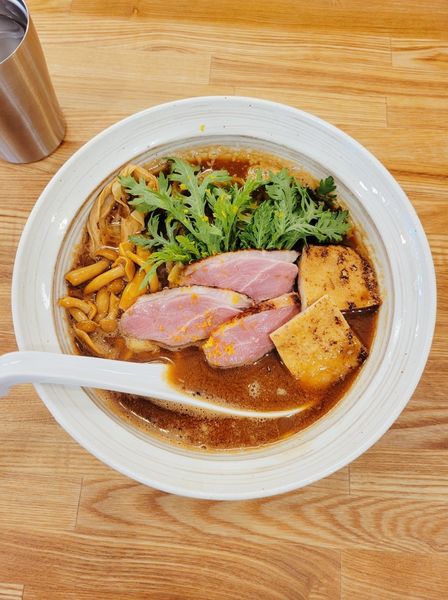 「赤味噌そば」@中華そば きなりの写真