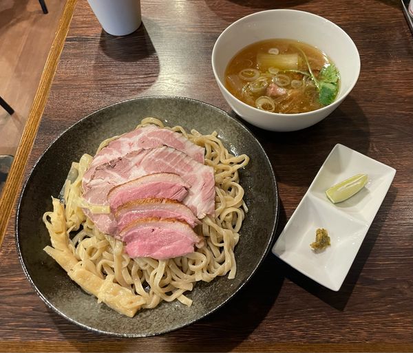 「【限定】鴨つけ麺（塩）」@麺屋 真心の写真