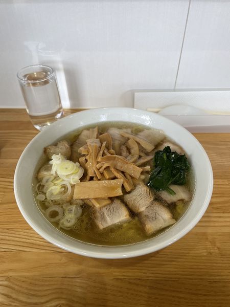 「チャーシューメンマラーメン大盛」@ぜんやの写真