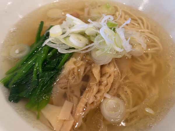 「淡麗塩鶏そば780円」@濃厚鶏出汁ラーメン 蒼の写真