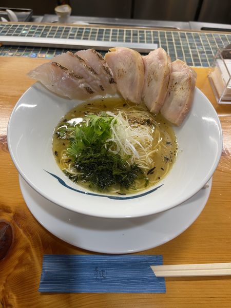 「慕情 塩+鯛のこぶ〆（1200円）」@青波の写真