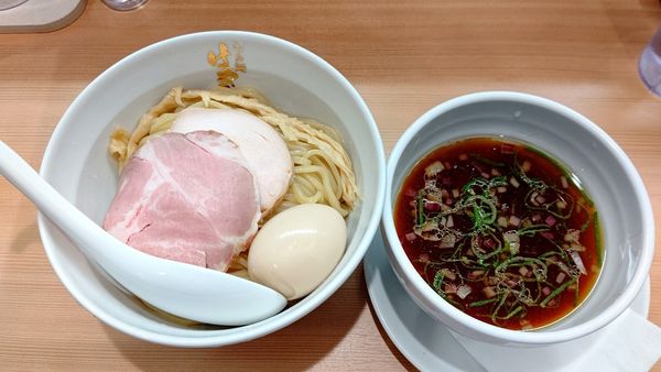 「味玉つけ麺」@らぁ麺 はやし田 入間店の写真