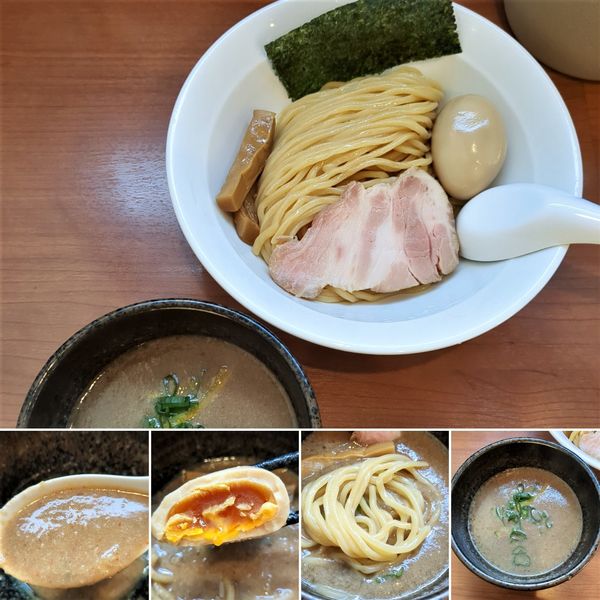 「豚骨魚介つけ麺　1000円」@中華そば 七麺鳥の写真