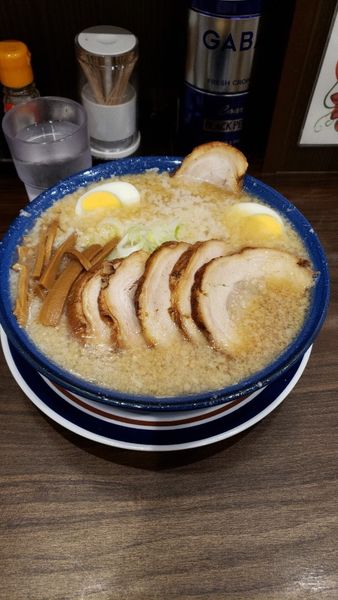 「環七チャーシューメン大盛り」@東京環七ラーメン じょっぱりの写真
