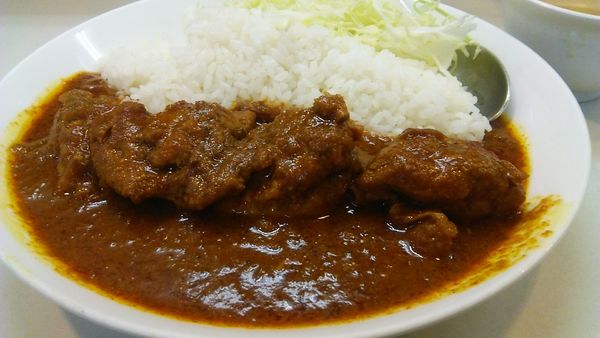 「インドチキンカレー 950円」@むさしやの写真