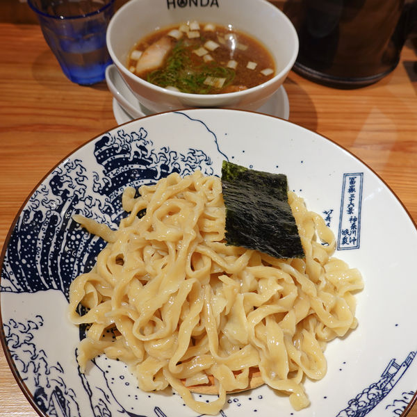 「自家製手揉みつけめん 並 醤油 1,000円」@本田麺業 神田西口駅前店の写真