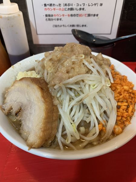 「ラーメン（小）」@鷹の目 大宮店の写真