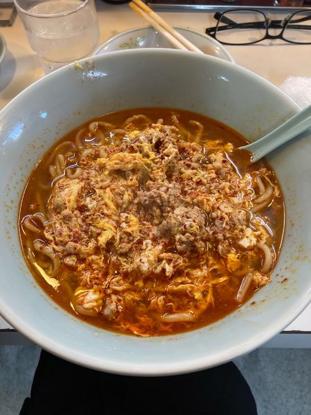 「タンタンメン　大辛」@中華タンタンメン本舗 きんけの写真