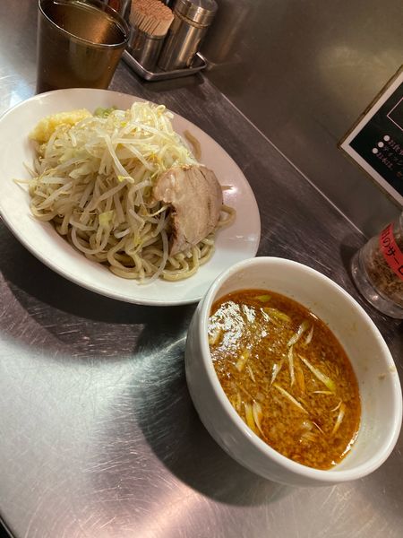「つけ麺　旨辛　にんにく」@らーめん大 大久保店の写真