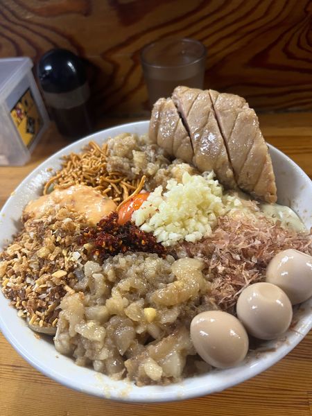 「まぜそば」@ハイマウントの写真