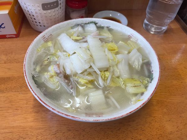 「タンメン + 餃子」@香 東中神店の写真