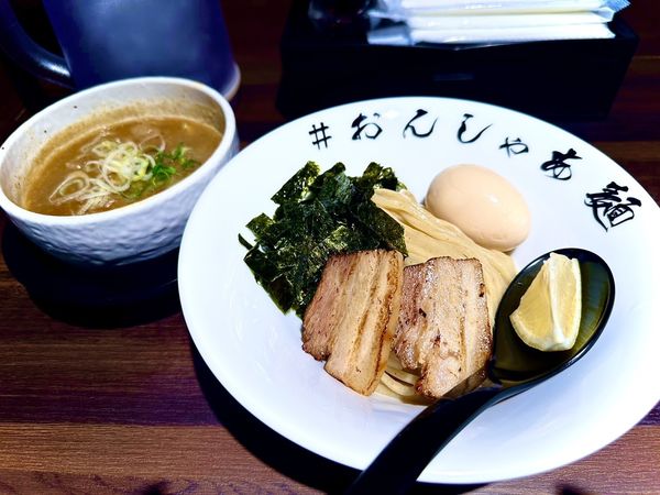 「特製牛モツつけ麺」@おんしゃあ麺の写真