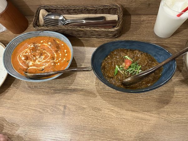 「マトンカレー、バターチキン」@カッチャルバッチャルの写真