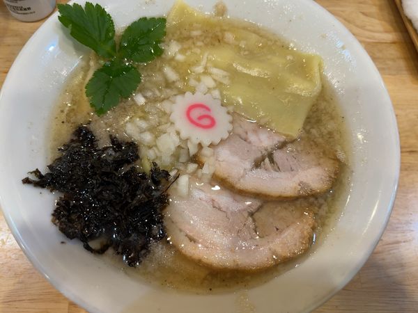 「塩煮干そば」@中華そば ムタヒロの写真