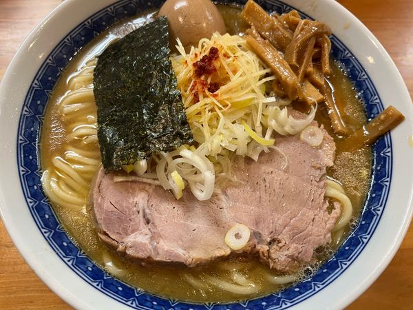 「塩ラーメン味玉（並）」@自家製中華そば としおかの写真