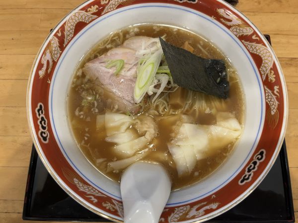 「ワンタン麺」@支那ソバ 玉龍の写真