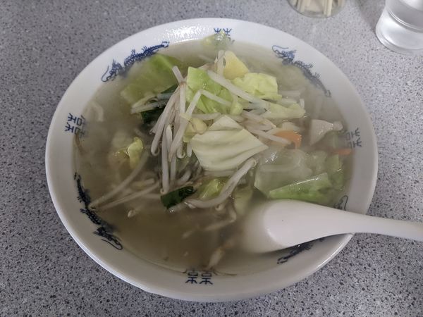 「タンメン：750円」@中華 一番の写真