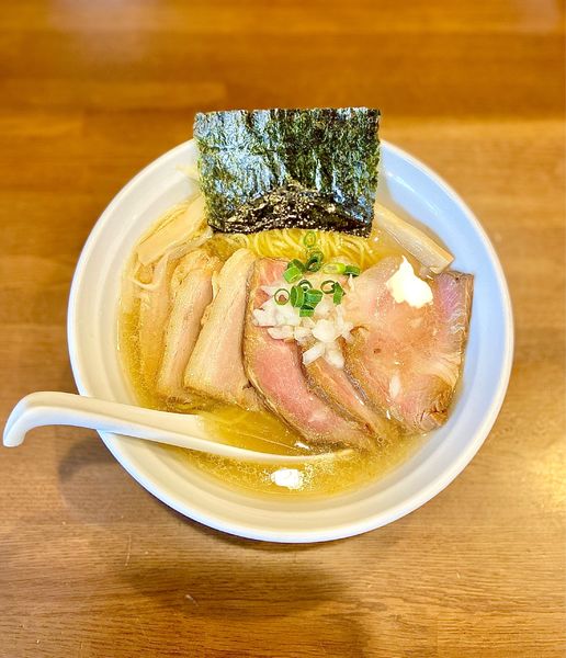 「塩チャーシューメン」@麺屋 花畑の写真