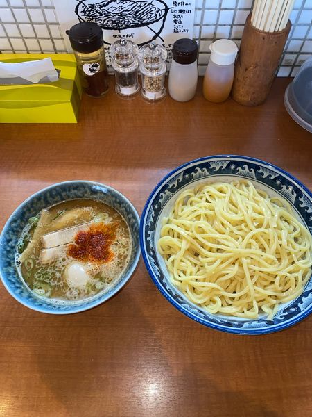 「つけめん2玉味付玉子¥1,280円」@中華そば 中村屋の写真