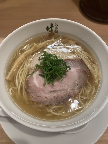 「牡蠣香る塩らぁ麺 850円」@らぁ麺 はやし田 入間店の写真
